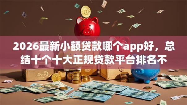 2026最新小额贷款哪个app好,总结十个十大正规贷款平台排名不分先后! 2026最新小额贷款哪个app好,总结十个十大正规贷款平台排名不分先后!