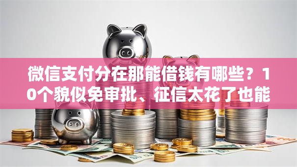 微信支付分在那能借钱有哪些？10个貌似免审批、征信太花了也能借钱的平台合集
