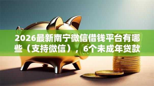 2026最新南宁微信借钱平台有哪些（支持微信），6个未成年贷款平台无私分享