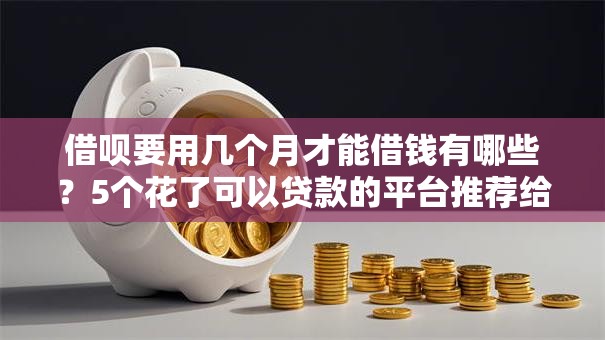 借呗要用几个月才能借钱有哪些?5个花了可以贷款的平台推荐给你 借呗要用几个月才能借钱有哪些?5个花了可以贷款的平台推荐给你