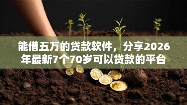 能借五万的贷款软件，分享2026年最新7个70岁可以贷款的平台