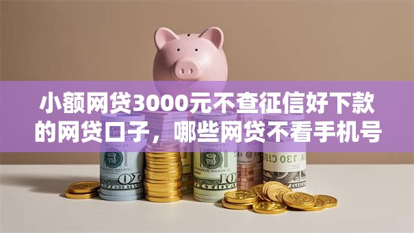小额网贷3000元不查征信好下款的网贷口子，哪些网贷不看手机号的7个平台介绍