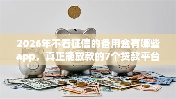 2026年不看征信的备用金有哪些app，真正能放款的7个贷款平台合作推荐