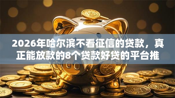 2026年哈尔滨不看征信的贷款,真正能放款的8个贷款好贷的平台推荐 2026年哈尔滨不看征信的贷款,真正能放款的8个贷款好贷的平台推荐