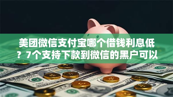 美团微信支付宝哪个借钱利息低?7个支持下款到微信的黑户可以下的贷款口子 美团微信支付宝哪个借钱利息低?7个支持下款到微信的黑户可以下的贷款口子