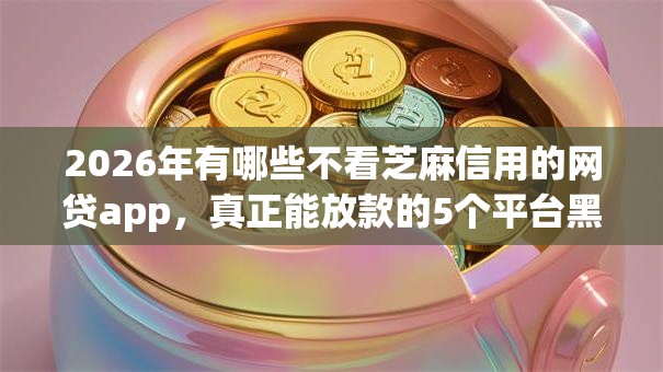2026年有哪些不看芝麻信用的网贷app，真正能放款的5个平台黑户可以借到钱呢推荐
