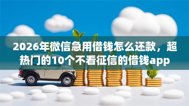 2026年微信急用借钱怎么还款，超热门的10个不看征信的借钱app推荐
