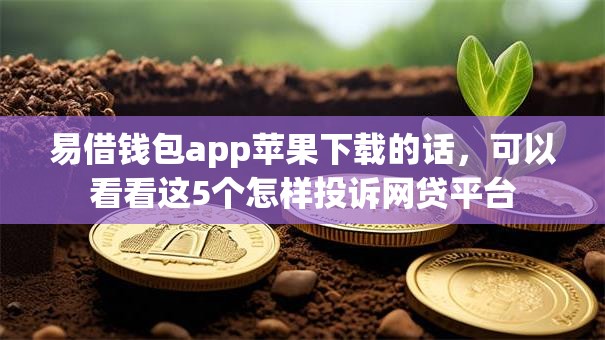 易借钱包app苹果下载的话，可以看看这5个怎样投诉网贷平台