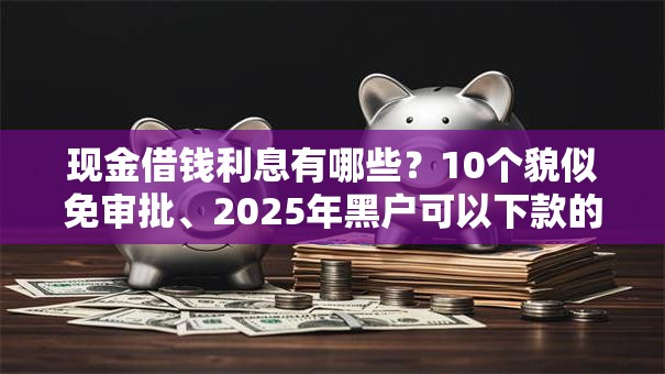 现金借钱利息有哪些?10个貌似免审批、2025年黑户可以下款的口子合集 现金借钱利息有哪些?10个貌似免审批、2025年黑户可以下款的口子合集