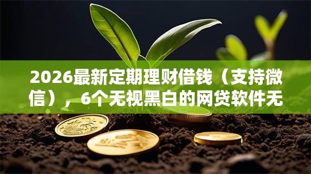 2026最新定期理财借钱(支持微信),6个无视黑白的网贷软件无私分享 2026最新定期理财借钱(支持微信),6个无视黑白的网贷软件无私分享