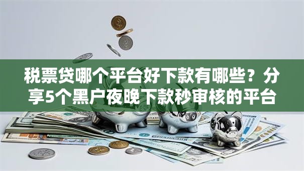 税票贷哪个平台好下款有哪些？分享5个黑户夜晚下款秒审核的平台