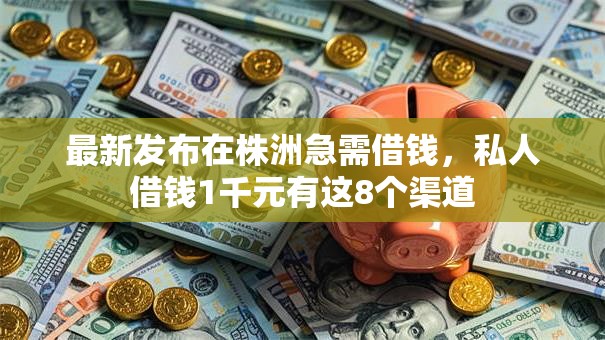 最新发布在株洲急需借钱，私人借钱1千元有这8个渠道