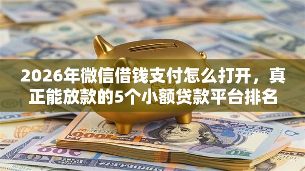 2026年微信借钱支付怎么打开，真正能放款的5个小额贷款平台排名不分先后推荐