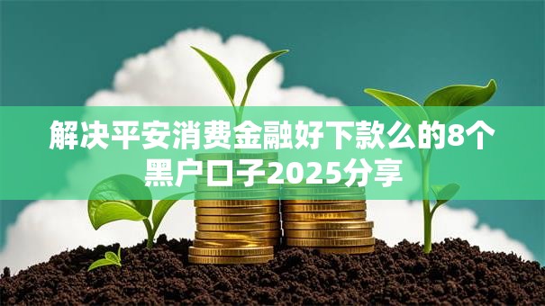 解决平安消费金融好下款么的8个黑户口子2025分享