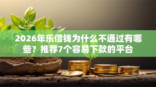 2026年乐借钱为什么不通过有哪些？推荐7个容易下款的平台