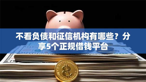 不看负债和征信机构有哪些？分享5个正规借钱平台