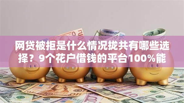 网贷被拒是什么情况拢共有哪些选择？9个花户借钱的平台100%能借到详解