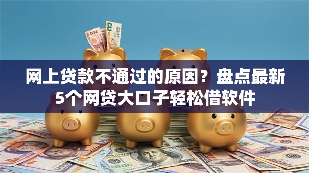 网上贷款不通过的原因？盘点最新5个网贷大口子轻松借软件