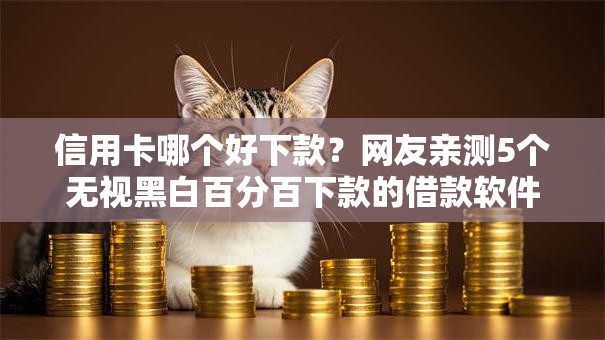 信用卡哪个好下款？网友亲测5个无视黑白百分百下款的借款软件盘点