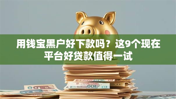 用钱宝黑户好下款吗？这9个现在平台好贷款值得一试