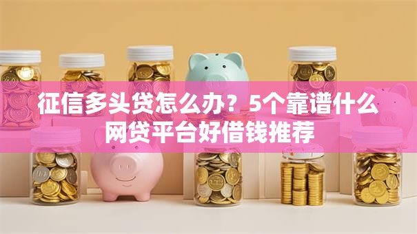 征信多头贷怎么办？5个靠谱什么网贷平台好借钱推荐
