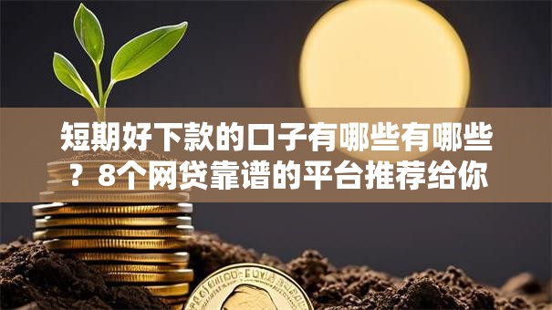 短期好下款的口子有哪些有哪些？8个网贷靠谱的平台推荐给你