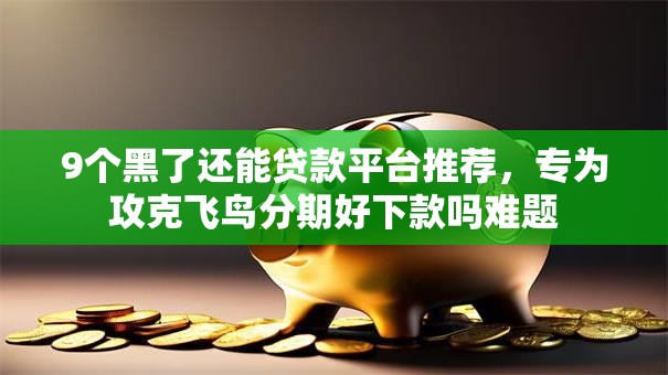 9个黑了还能贷款平台推荐，专为攻克飞鸟分期好下款吗难题