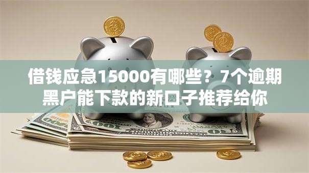 借钱应急15000有哪些？7个逾期黑户能下款的新口子推荐给你