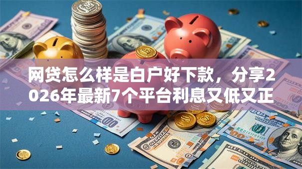 网贷怎么样是白户好下款，分享2026年最新7个平台利息又低又正规