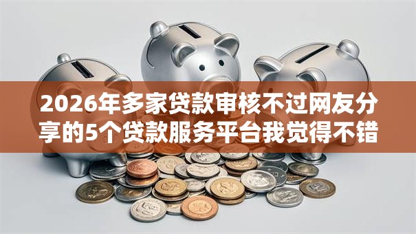 2026年多家贷款审核不过网友分享的5个贷款服务平台我觉得不错！