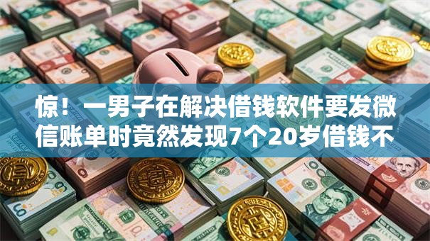 惊！一男子在解决借钱软件要发微信账单时竟然发现7个20岁借钱不求征信速借口子，事后分享了出来