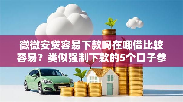 微微安贷容易下款吗在哪借比较容易？类似强制下款的5个口子参考