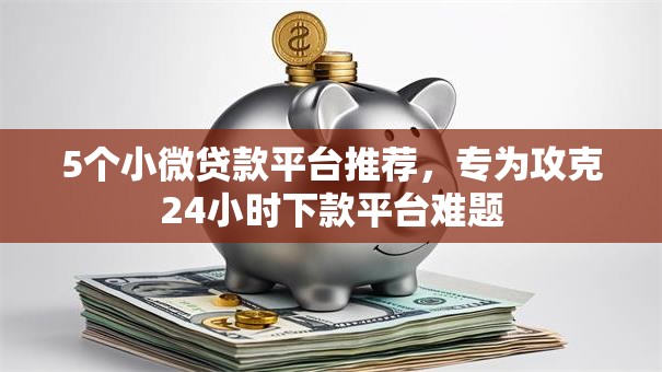 5个小微贷款平台推荐，专为攻克24小时下款平台难题