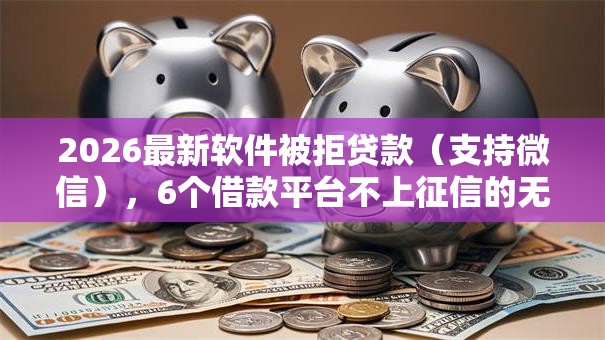 2026最新软件被拒贷款（支持微信），6个借款平台不上征信的无私分享