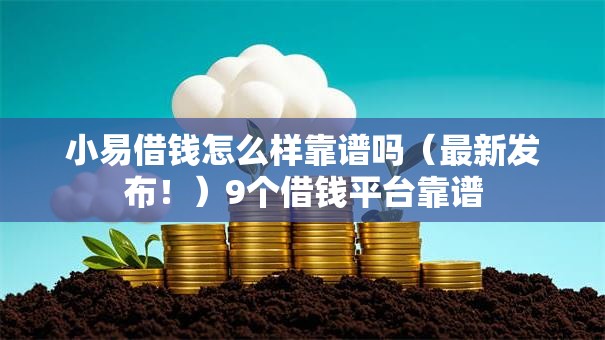小易借钱怎么样靠谱吗（最新发布！）9个借钱平台靠谱