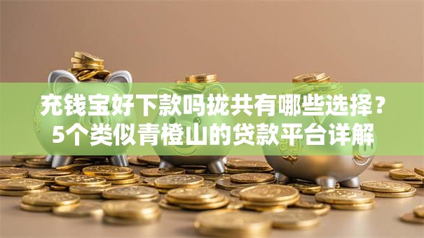 充钱宝好下款吗拢共有哪些选择？5个类似青橙山的贷款平台详解