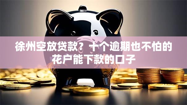 徐州空放贷款？十个逾期也不怕的花户能下款的口子