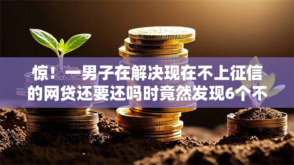 惊！一男子在解决现在不上征信的网贷还要还吗时竟然发现6个不需要征信的借款平台，事后分享了出来