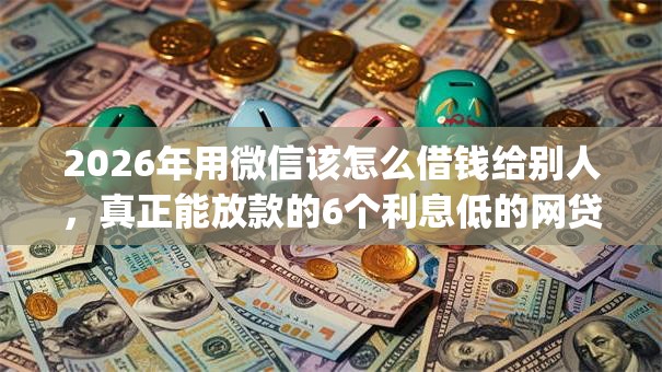 2026年用微信该怎么借钱给别人，真正能放款的6个利息低的网贷app推荐