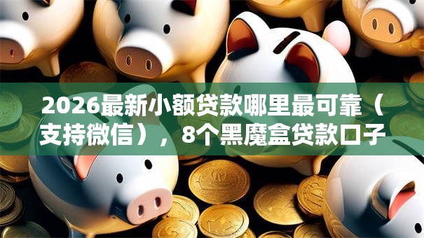 2026最新小额贷款哪里最可靠（支持微信），8个黑魔盒贷款口子入口2025无私分享