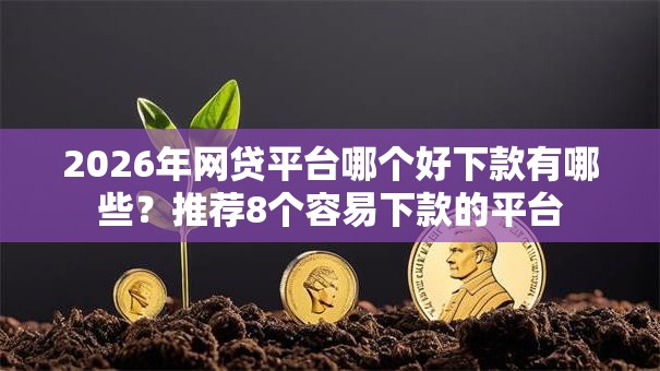 2026年网贷平台哪个好下款有哪些？推荐8个容易下款的平台