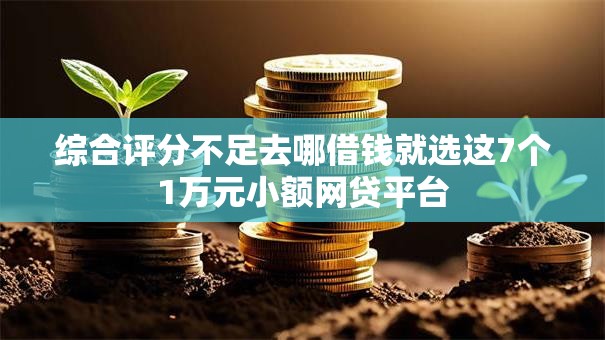 综合评分不足去哪借钱就选这7个1万元小额网贷平台