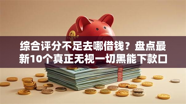 综合评分不足去哪借钱？盘点最新10个真正无视一切黑能下款口子