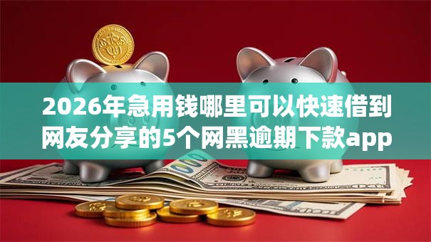 2026年急用钱哪里可以快速借到网友分享的5个网黑逾期下款app我觉得不错！