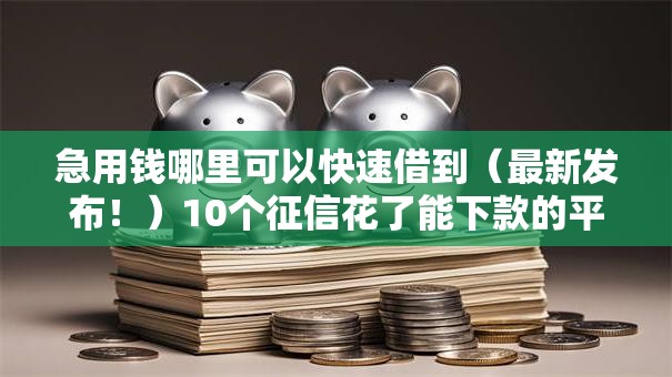 急用钱哪里可以快速借到(最新发布!)10个征信花了能下款的平台 急用钱哪里可以快速借到(最新发布!)10个征信花了能下款的平台