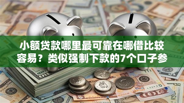 小额贷款哪里最可靠在哪借比较容易?类似强制下款的7个口子参考 小额贷款哪里最可靠在哪借比较容易?类似强制下款的7个口子参考