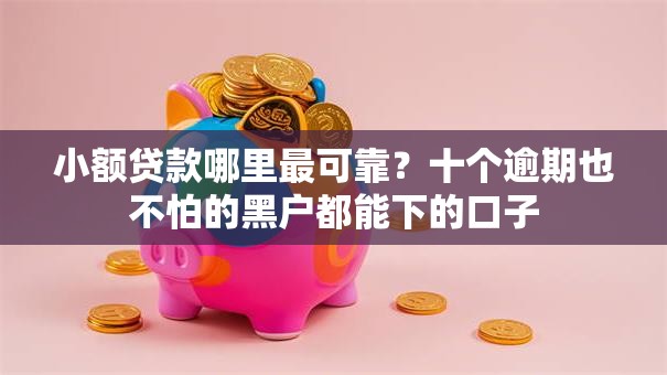 小额贷款哪里最可靠？十个逾期也不怕的黑户都能下的口子