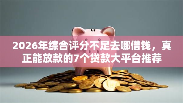 2026年综合评分不足去哪借钱，真正能放款的7个贷款大平台推荐