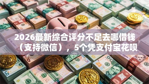 2026最新综合评分不足去哪借钱（支持微信），5个凭支付宝花呗贷款的平台无私分享