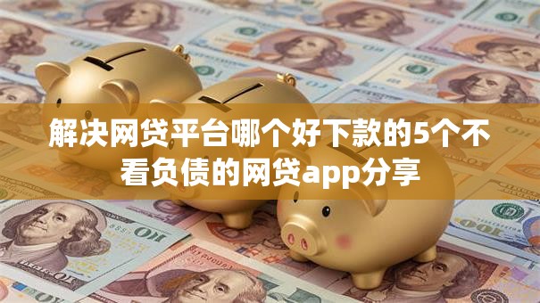 解决网贷平台哪个好下款的5个不看负债的网贷app分享